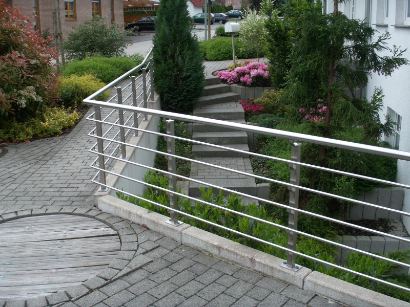 Balkonansicht von unten
