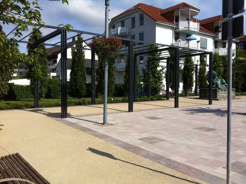 Rathausplatz Bad Lippspringe – Detailansicht